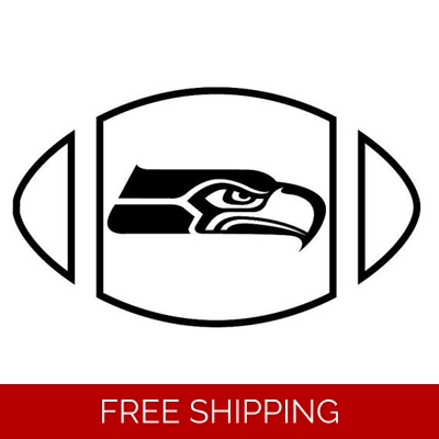 NFL Football Seattle Seahawks die cut vinyl decal